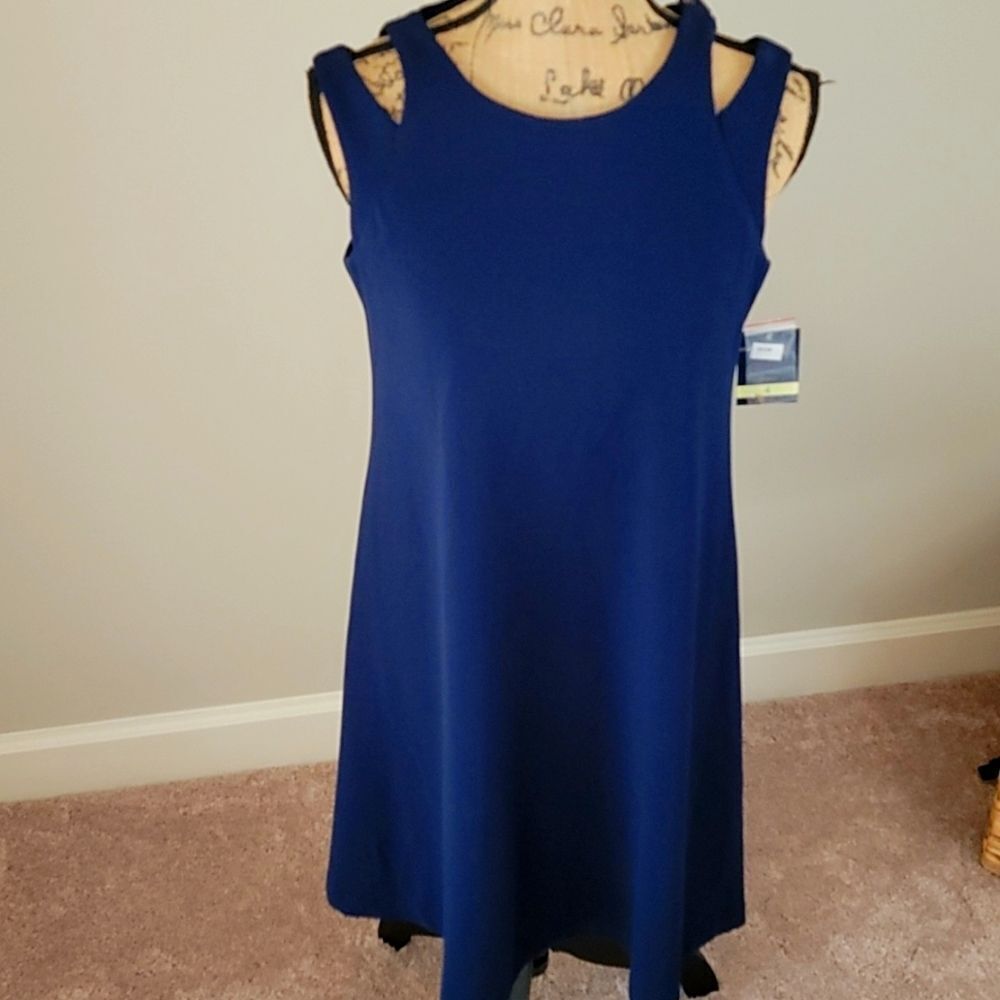 #8 Just Taylor Navy shift dress